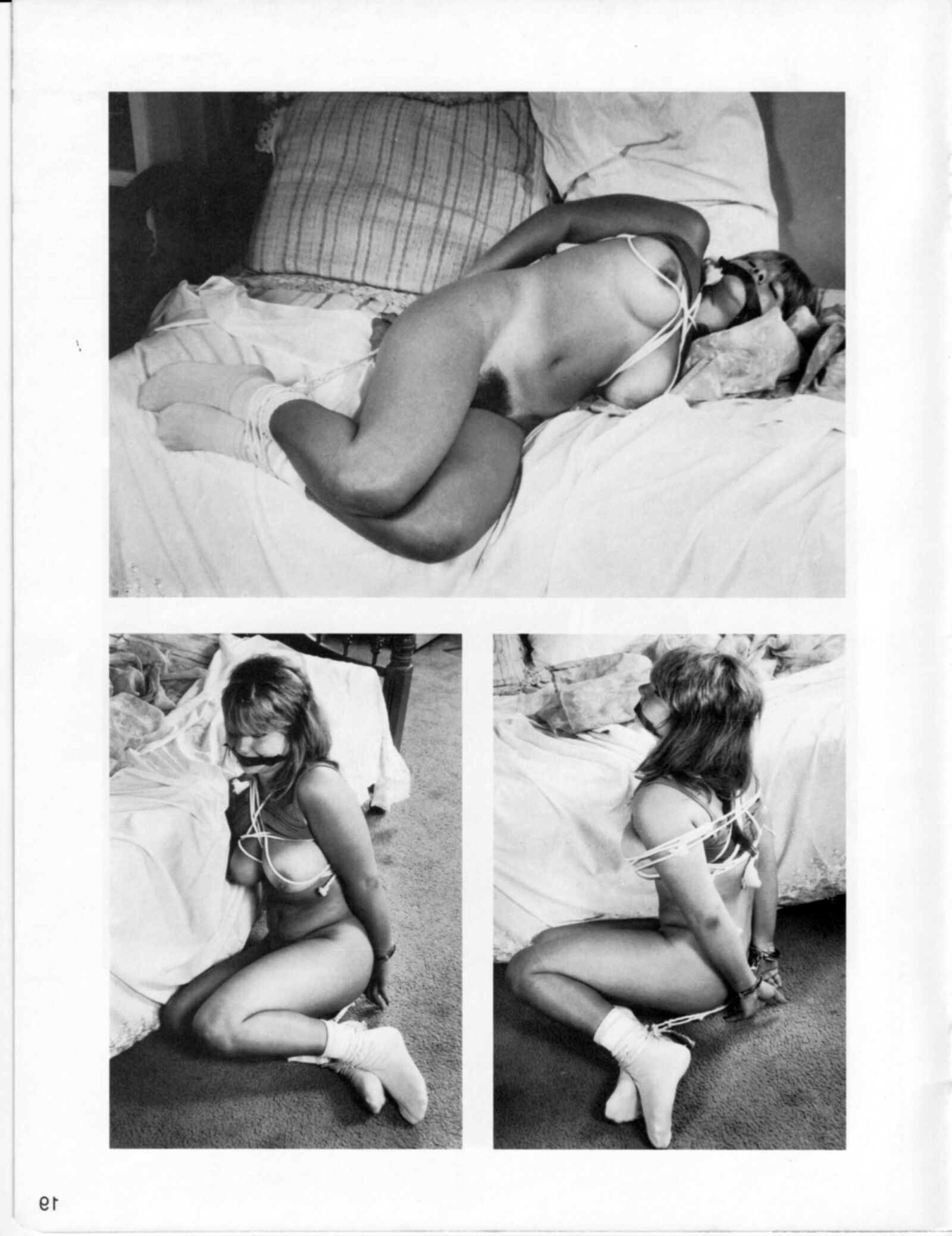 Vintage Bondage Magazine Knoten