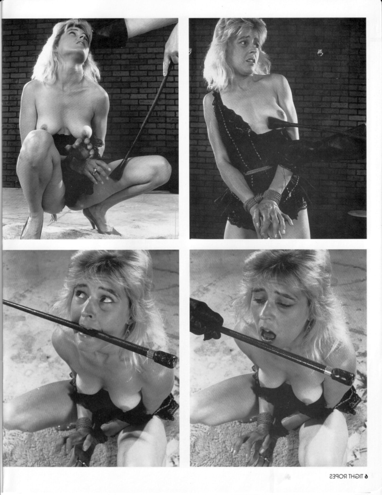 Vintage bondage magazine Tight Ropes 
